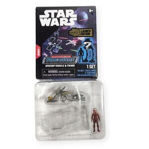 Star Wars Micro Galaxy Asoka Tano With Speeder Bike Series 1 Open Box New